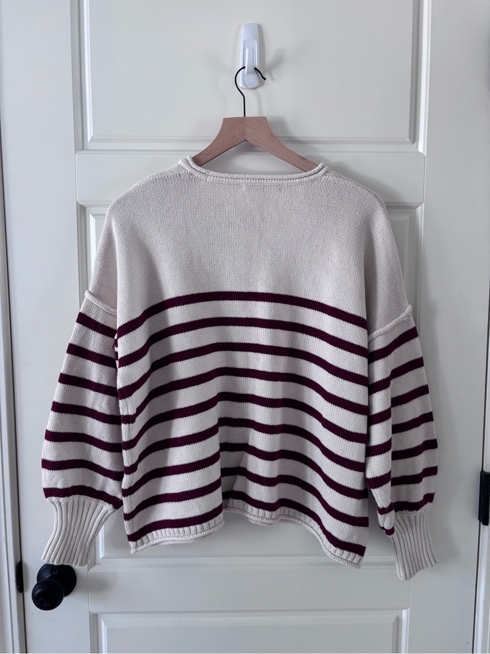 Madewell Striped Crewneck Sweater - Picture 4 of 5